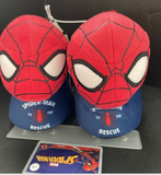 Marvel Comics Child  Spiderman Rescue Sock Top Slippers Size 5-6