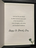 St. Patrick's Day Greeting Card w/Envelope