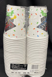 100 Percent Done Graduation Paper Cups, 9 Oz, Multicolor, Pack of 50 Cups