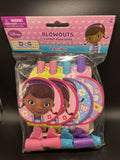 Doc Mcstuffins Party Supplies-Blowouts-8ct.(Amscan)