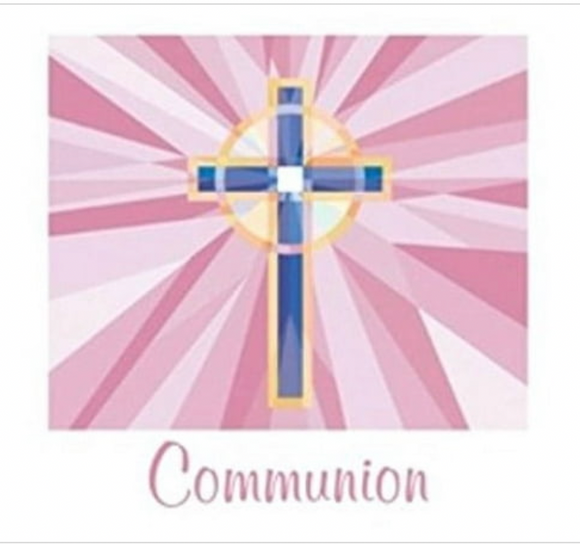 Stained Glass Pink Communion 3-Ply Paper Beverage Napkins 36 per Pack