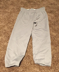 Majestic Youth Team MLB Elastic Baseball Pants Grey Size Large