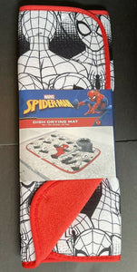 Marvel Spider-Man Dish Drying Mat Kitchen 16 X 18” NWT