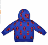 Marvel Spiderman Hoodie and Jogger Pant Set for Boys Size 4 Blue