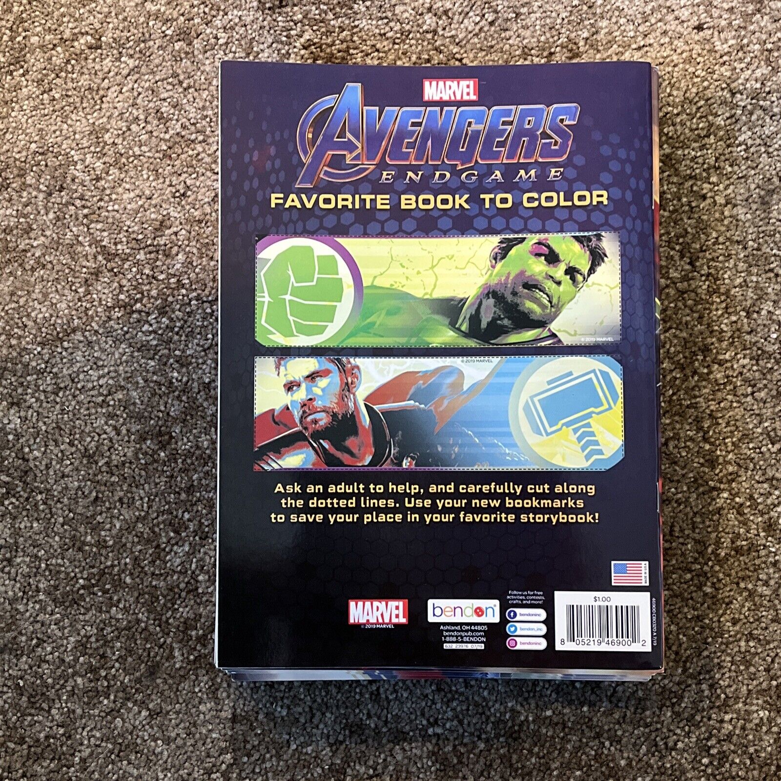 Lot Of 8 Avengers Coloring Activity Books With Stickers Marvel NEW – The  Odd Assortment