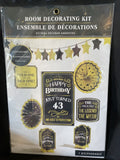 OVER THE HILL 'Better With Age' ROOM DECORATING KIT  (1) Customize The Age