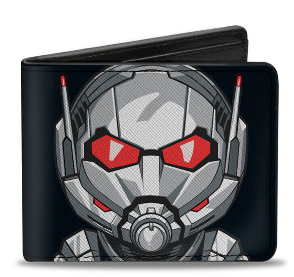 Buckle Down Ant Man Character Close Up Mens Bifold Wallet Marvel