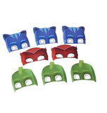 PJ Masks Birthday Paper Masks (8 ct) Party Supplies 1 pack of 8 ct.