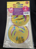 Peace Sign Party Supplies String Decorations 6ct. 7ft.