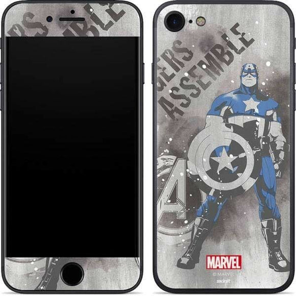 Captain America is Ready iPhone 7 Skinit Phone Skin Marvel NEW
