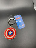 Buckle Down Marvel Captain America Shield Keychain