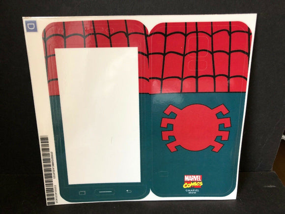Spider-Man Close-Up Logo Galaxy S5 Skinit Phone Skin Marvel NEW