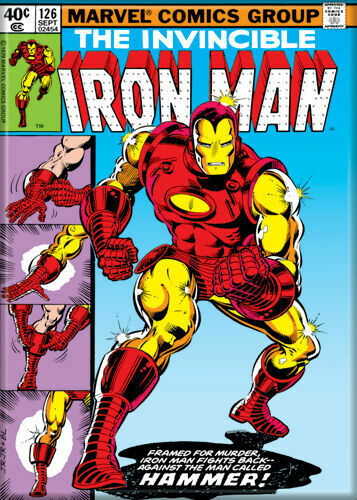 Iron Man # 126 PHOTO MAGNET 2 1/2