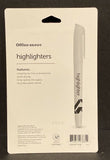 NEW Office Depot Pen-Style Highlighters, 100% Recycled, Pack Of 6 Assorted Color