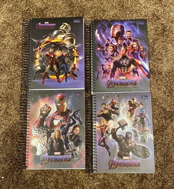 Marvel Endgame Spiral Bound Notebook Agenda 8x11