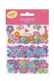 Sweet Girl Butterfly Flower Cute 1st Birthday Party Decoration Confetti 3-Pack