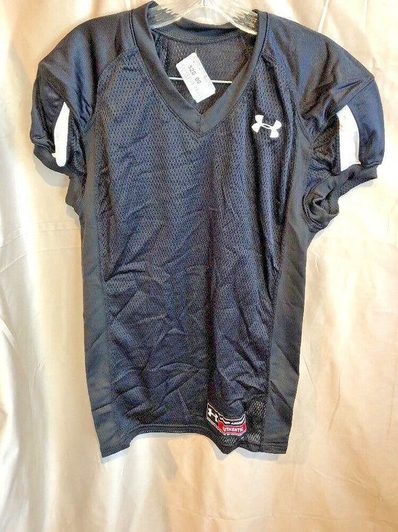 NEW Under Armour Authentic Youth's Football Jersey Black NEW