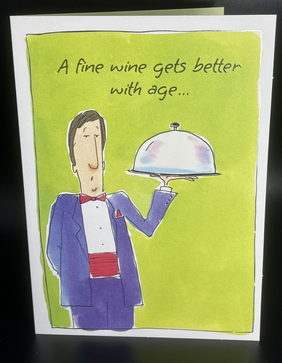 Humorous Birthday Greeting Card w/Envelope