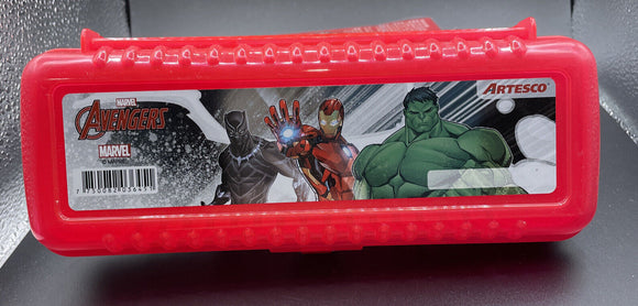 Marvel Avengers Hard Pencil Case in Red