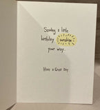 Birthday Greeting Card w/Envelope NEW