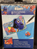 Finding Dory Invitations Save The Date Stickers and Seals Birthday Party 8 Ct