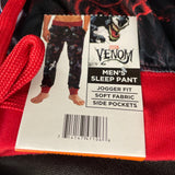Mens Medium Marvel Venom Jogger Style Sleep Pants Pajama Bottoms