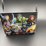 Buckle Down Avengers Universe Group Pose Mens Bifold Wallet