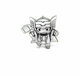 What's Your Passion Marvel KAWAII THOR BEAD Sterling Silver NEW