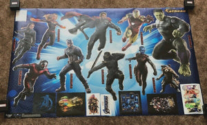 Original FATHEAD Avengers: Endgame Character Collection 96-96265 Marvel NEW