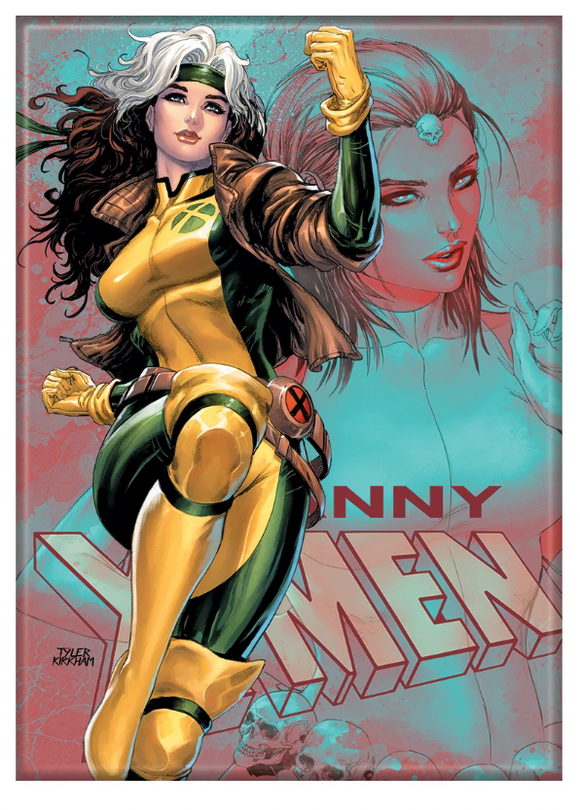 Marvel Uncanny Xmen 19 Rogue Ata-Boy Magnet 2.5