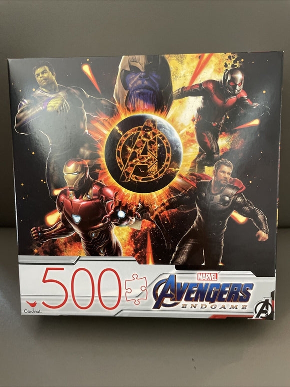 Marvel Avengers Endgame 500 pc Puzzle 11”x14”