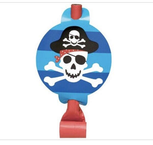 Pirates Treasure Blowouts  Party Favor- Pack of 8