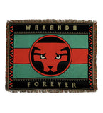 Marvel Wakanda Forever Flag Throw By Heroes & Villains 48" x 60"