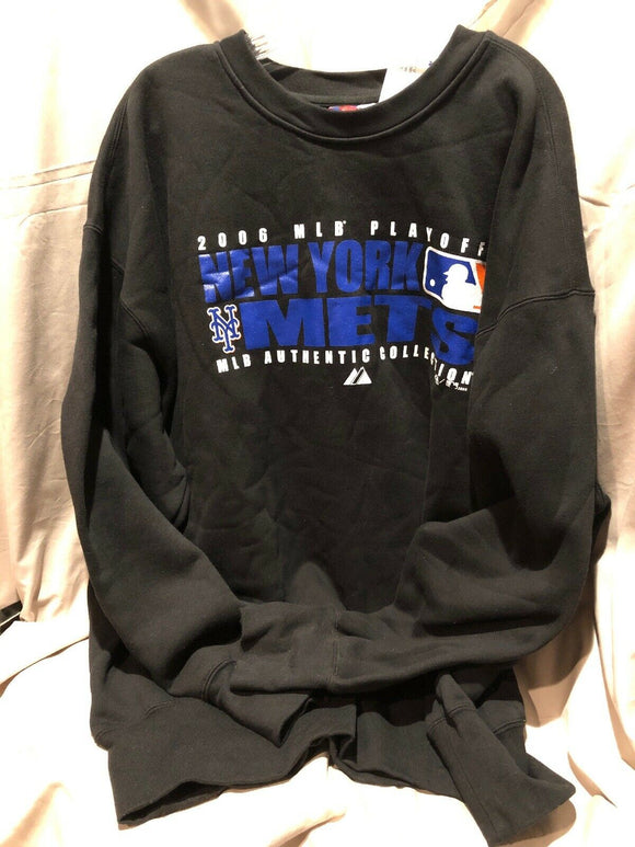 2006 MLB Playoffs New York Mets Authentic Collection Sweatshirt 2XL NEW
