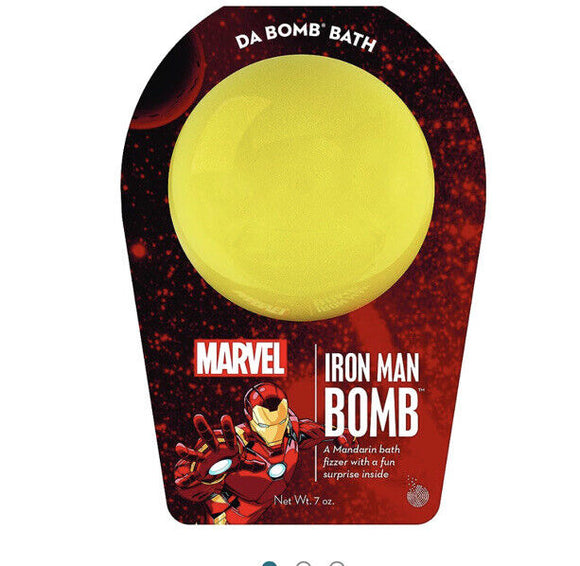 Da Bomb Marvel Iron Man Bath Bomb Fizzer W/Surprise Inside