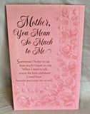 Mother Valentine’s Day Greeting Card w/Envelope NEW