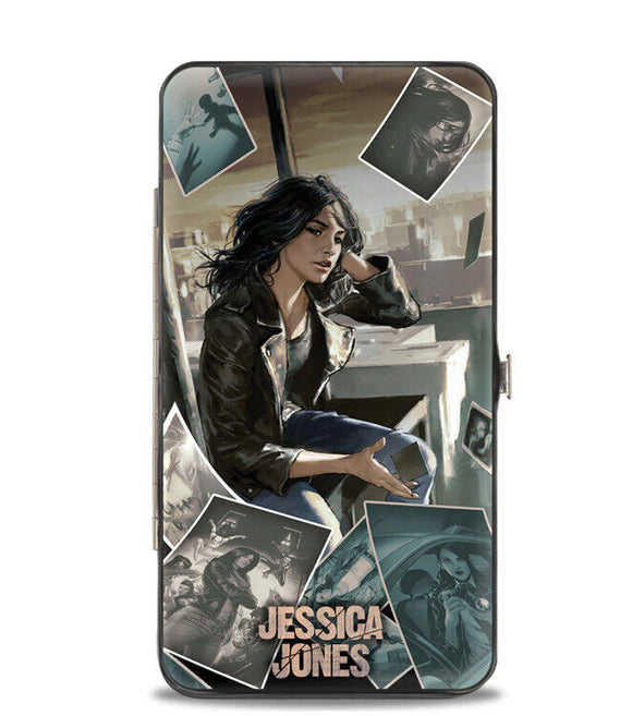 Buckle Down Marvel Jessica Jones Hinged Womens Wallet