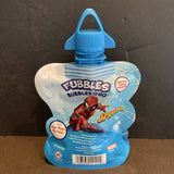 Disney Spider-Man Fubbles Bubbles On The Go 3 fl oz, Wand Inside! For ages 3+