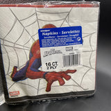 Marvel Comics Spider-Man 16 Ct Paper Luncheon Napkins Free Shipping