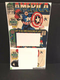 Marvel Captain America Big Premier Issue Nintendo 3DS XL Skin By Skinit NEW