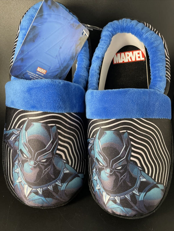 Marvel Black Panther Plush Foam Kids Slippers Size XL (2/3)