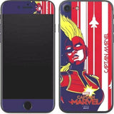 Marvel Captain Marvel Sketch iPhone 7 Skinit Phone Skin NEW