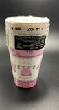 Shower with Love Girl Chevron Polka Dot Baby Shower Party 9 oz. Paper Cups