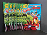 Lot Of 8 Avengers Coloring Activity Books With Stickers Marvel NEW