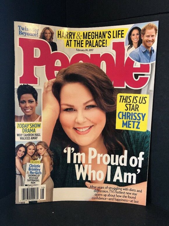 People Magazine February 20, 2017 This is Us Chrissy Metz NEW