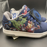 Heelys Marvel Avengers Design (Blue) Wheeled Skate Shoes - Youth Size 3 - NWT