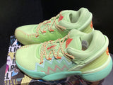 adidas x Marvel DON Issue 2 Spidy Sense Mens Glow Mint Basketball Sneaker sz 3.5