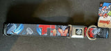 Marvel Thor’s Hammer/Poses Seatbelt Pet Collar 1” Wide fits 9”x15” Small