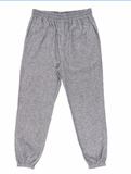 Burnside B8810 The Weekend  Flannel Jogger Heather Grey Size Small