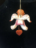 Pink Leslie Prayer Angel Orn by the Encore Group made by Russ Berrie NEW